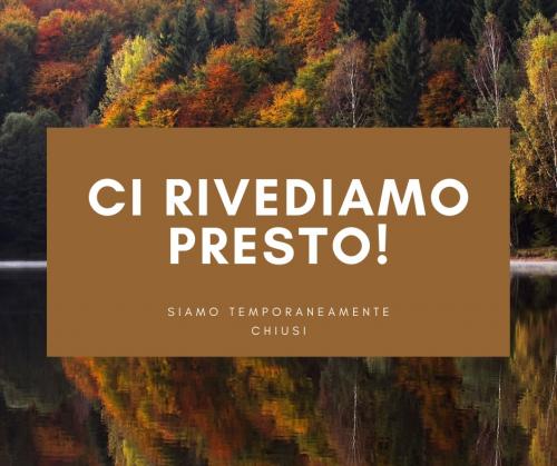 CHIUSURA STAGIONALE